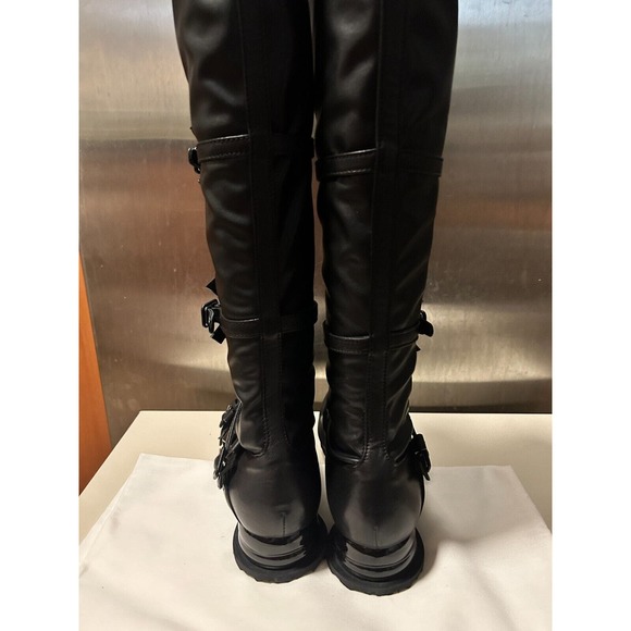 Kiko Kostadinov RIBBON HIGH BOOT BLACK size IT 39 - Picture 6 of 15